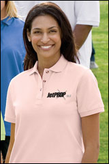 JP-L420 -- Ladies Pique Knit Sport Shirt